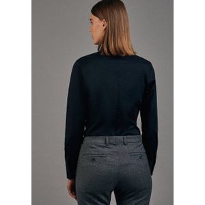seidensticker Klassische Bluse Kragen Uni