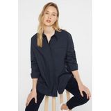 SENSES.THE LABEL Langarmbluse aus Baumwolle