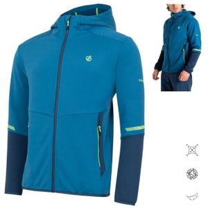 Dare2b Trekkingjacke Dare2b - Core Stretch Thermo Fleece Jacke mit Kapuze Camber, blau