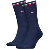Tommy Hilfiger Socken TH UNI TJ SOCK 2P ICONIC (2 Paar) Verstärkte Ferse und Spitze für zusätzliche Strapazierfähigkeit