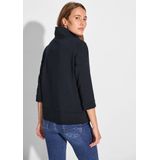 Cecil Sweatjacke mit 3/4 Ärmeln