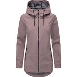 Ragwear Kurzmantel Zuzka Sport Wasserdichter kurzer Übergangsmantel für Damen