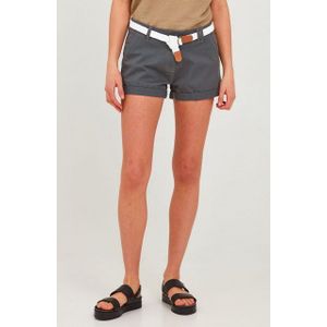 OXMO Chinoshorts OXChanett Shorts mit Gürtel in geflochtener Optik