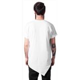 URBAN CLASSICS Langarmshirt Urban Classics Herren Asymetric Long Tee (1-tlg)