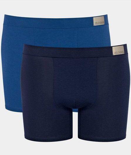 sloggi Boxer men GO Natural Short C2P (2-St., 2er Pack) Lässig, bequeme Basics