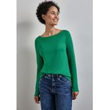 STREET ONE Langarmshirt Style Lanea mit U-Boot Ausschnitt