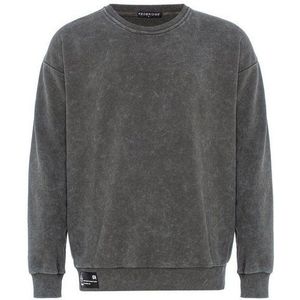 RedBridge Langarmshirt Red Bridge Herren Sweatshirt Pullover Knittermuster