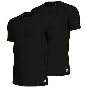 adidas Performance Poloshirt Crew Neck T-Shirt (2PK) (Packung, 2-tlg., 2er-Pack)