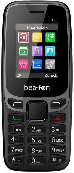 Beafon Beafon C80 Classic Line Dual Sim 2G Black Neu Handy