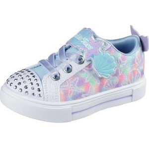 Skechers TWINKLE SPARKS Sneaker, Blink,-Schlupfschuh mit Glitzer+Strass, Größenschablone zum Download