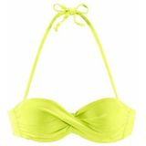 s.Oliver Bandeau-Bikini-Top Spain, in unifarben mit Wickeloptik