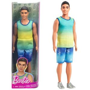 Barbie Anziehpuppe Ken Puppe Miami Style Barbie HYV00 Mattel Fashionistas 236