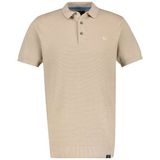 LERROS Poloshirt mit Logostickerei auf der Brust
