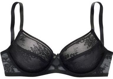 LASCANA Bügel-BH aus feiner Jacquardspitze, sexy Dessous