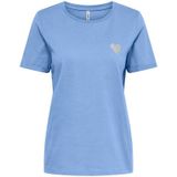 ONLY Kurzarmshirt ONLKITA S/S LOGO TOP NOOS