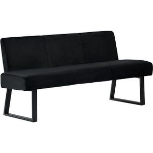 Home affaire Polsterbank Gladio (Esszimmerbank, Sitzbank, Bank), mit Taschenfederkern, schwarzes Metallgestell, Breite 148 cm