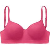 LASCANA Push-up-BH COMFY BRA mit Bügel aus weicher Baumwollmischung, Dessous