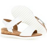 Gabor GENUA Sandalette, Sommerschuh, Sandale, Keilabsatz, mit Klettverschluss, Weite G