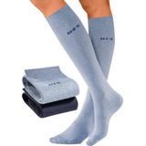 H.I.S Kniestrümpfe (Packung, 2-Paar) mit Komfortbündchen