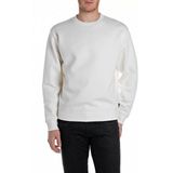 Replay Sweatshirt mit V-Einsatz am Halsausschnitt