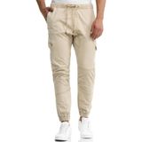Indicode Cargohose INLevi mit seitlichen Cargotaschen und elastischen Bündchen