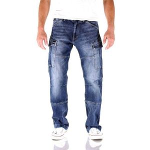 Big Seven Cargojeans Big Seven Brian Cargo Herren Jeans Hose - 5 verschiedene Waschungen