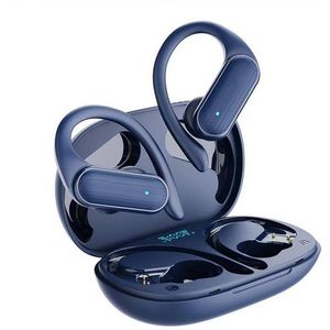 OKWISH Sport in Ear Kopfhörer Kabellos Open-Ear-Kopfhörer Bluetooth-Kopfhörer (Lärmreduzierung, Bluetooth 5.3, Touch Wasserdicht Ladeetui mit LED Anzeige Kabellos Geräuschisolierung)