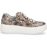 Waldläufer Waldläufer Damen Plateau Sneaker Nicky taupe Leo Sneaker
