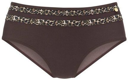 LASCANA Highwaist-Bikini-Hose Adele mit trendigen Details