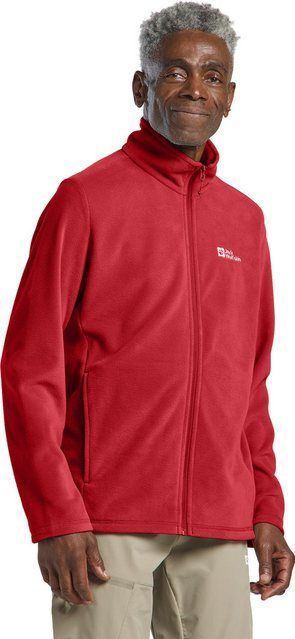 Jack Wolfskin Fleecejacke TAUNUS FZ M leichter, dehnbarer, atmungsaktiver Midlayer