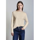 STREET ONE Strickpullover mit U-Boot-Ausschnitt