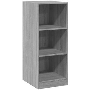 vidaXL Kleiderständer Kleiderschrank Grau Sonoma 48x41x102 cm Holzwerkstoff, (1 St)