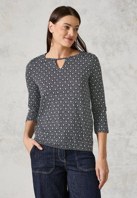 Cecil Print-Shirt mit grafischem Muster
