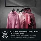 AEG Waschtrockner 7000 LWR759WT, 9 kg, 5 kg, 1600 U/min, ProSteam - Dampf-Programm für 96 % weniger Wasserverbrauch