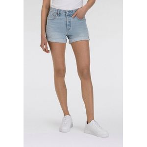 Levi's® Jeansshorts 501 Short Long Mit Knopfverschluss und krempelbarem Saum