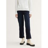 TOM TAILOR Denim Weite Jeans Culotte Jeans mit recycelter Baumwolle