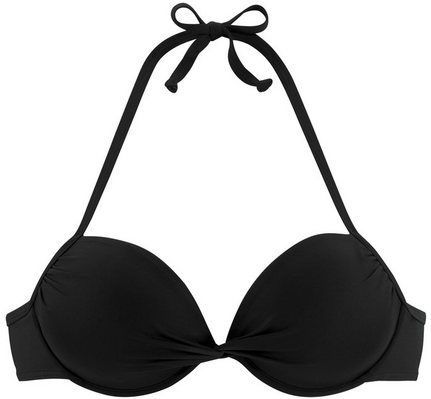 LASCANA Push-Up-Bikini-Top Italy, mit Raffung