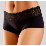 Nuance Panty mit floralem Spitzenbund