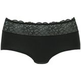 Nuance Panty mit floralem Spitzenbund