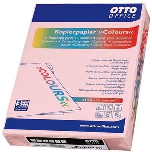Otto Office Druckerpapier COLOURS, Pastellfarben, Format DIN A4, 80 g/m², 500 Blatt