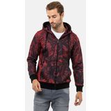Cipo & Baxx Sweatjacke Jacken mit auffälligem Print, CL559