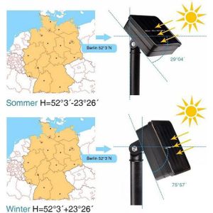 Salcar LED Solarleuchte Solar Lichterkette Lampion Außen Lichterkette Laternen Gartenleuchte, 10m 30 Lampions, IP44, Garten, Balkon, Hof Deko