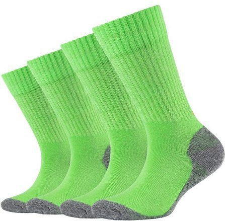 Camano Funktionssocken function (4er Pack) mit verstärkten Belastungszonen an Ferse und Spitze