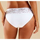 LASCANA Bikinislip Wanda mit Stickerei Spitze in floraler Optik
