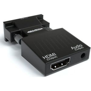 JAMEGA VGA zu HDMI Adapter 1080P 60Hz Audio VGA auf HDMI PC, Laptop, Computer HDMI-Adapter