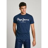 Pepe Jeans T-Shirt mit Markenprint vorne