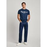 Pepe Jeans T-Shirt mit Markenprint vorne