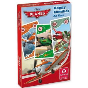ASS Altenburger Spiel Disney Planes, Quartett - Happy Family Air race,Kartenspiel, Familienspiel / Party Spiel / Kinderspiel