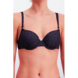 JOOP! Bügel-Bikini-Top Diamond Cornflower, Cornflower-Design, leicht wattierte Cups