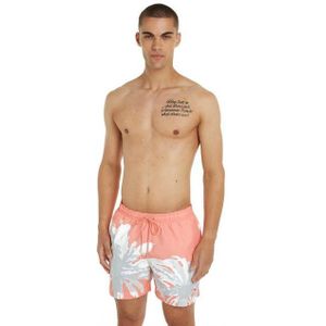 Tommy Hilfiger Swimwear Badeshorts MEDIUM DRAWSTRING PLACED mit Palmenprint